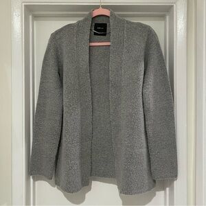 NWOT ZARA Knit - Gray Wool Blend Open Cardigan